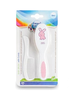 Buy Canpol babies Baby Brush and Comb with soft bristles in Saudi Arabia