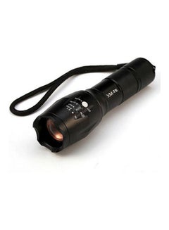 Buy 2500Lumens Zoomable Cree Led Flashlight Torch Light Lamp Black 16.2X4.8X5cm in Egypt