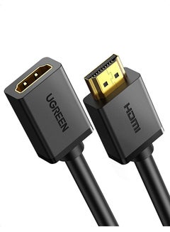 اشتري HDMI Extension Cable Male to Female HDMI Extender Cord 4K Compatible for TV Stick, Roku Stick, PS5 PS4 PS3, Blu Ray Player,HDTV Laptop PC - 3M Black في مصر