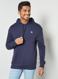 Buy Mason Logo Hoodie Navy in UAE