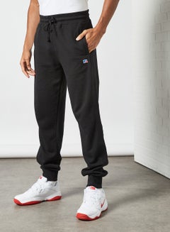 Buy Ernest Logo Joggers Black in UAE