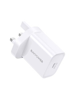 Buy RP-PC147 PD Pioneer 20W Wall Charger white in UAE