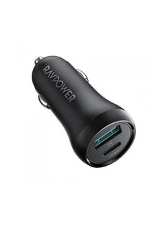 Buy RP-VC026 PD20W 38W Total Output Car Charger black in Saudi Arabia