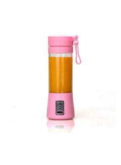 Buy Camping Usb Mini Electric Fruit Vegetable Juicer Handheld Smoothie Maker 4471373125 Pink in Saudi Arabia