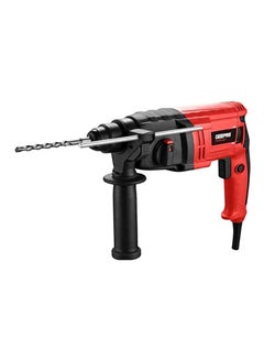 Buy 20 MM SDS Rotary Hammer,  Depth Gauge,  Side Handle,  Soft Grip , Safety Clutch, Variable Speed Switch, Balanced design,  Light weight, 3 Mode Red/Black in UAE