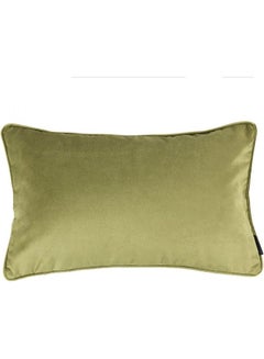 Buy Velvet Decorative Cushion Green in Saudi Arabia