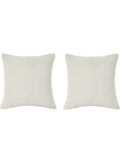 Buy Decorative Filled Cushion Beige in Saudi Arabia