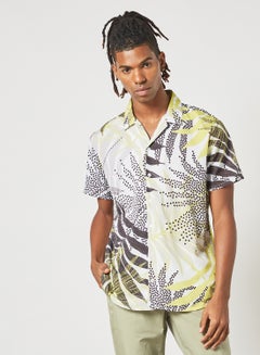 Buy Palm Print Shirt Multicolour in Saudi Arabia