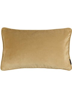 Buy Velvet Decorative Filled Cushion Brown in Saudi Arabia