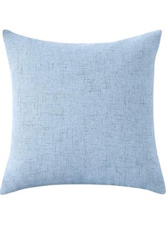 Buy Decorative Filled Cushion Blue in Saudi Arabia