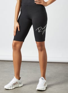 Buy Logo Cycling Shorts Black in UAE