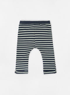 Buy Baby Striped Sweatpants Blue/White in UAE