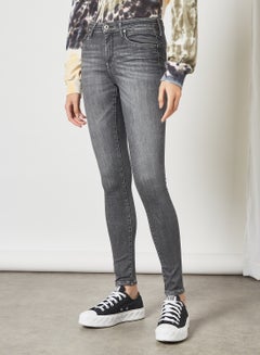 Buy Classic Denim Jeans Grey in Saudi Arabia