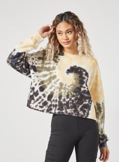 Buy Tie-Dye Sweatshirt Multicolour in UAE