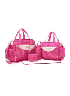 Buy 5-Piece Multifunctional Baby Diaper Storage Bag Set in Saudi Arabia