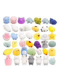 Buy 40-Piece Unicorn Squishy Stress Relief Toy Set in UAE