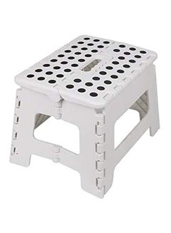 Buy Folding Step Stool - The Lightweight Step Stool Is Sturdy Enough To Support Adults White in Saudi Arabia