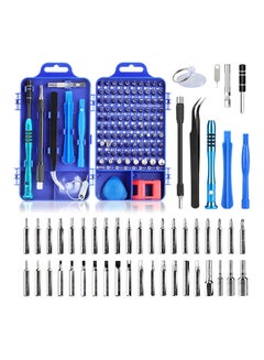 Buy 110 In 1 Precision Screwdriver Set With Slotted Blue in UAE