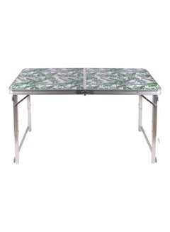 اشتري Greenwood Rectangle Adjjustable Table أخضر/ أبيض 150x60x52سم في الامارات