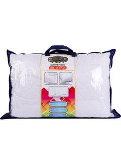 Buy Soft Siliconized Sleeping Bed Pillow polyester White 50 x 70cm in UAE