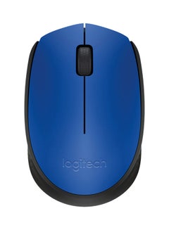 Buy Logitech M170 2.4G Wireless Optical Mouse Ergonomic Symmetrical Mouse with 10m Wireless Transmission Distance Plug and Play Blue Blue in Egypt