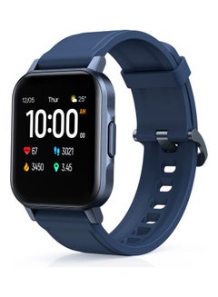 Buy Smartwatch Fitness Tracker 12 Activity Modes, IPX6 Waterproof, Battery Life Up to 20 days Blue in UAE