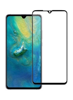 Buy Tempered Glass Screen Protector For Huawei Mate 20 X Clear/Black in UAE