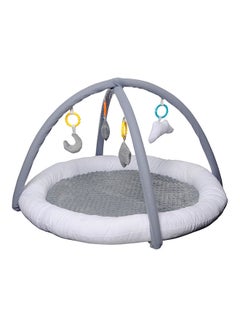 Buy Baby Play Mat Activity Gym And Round Comfy Gym Play Mat For Infants Boy Girl - Grey in UAE