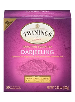 Buy London Darjeeling Tea 50 Bags 100grams in UAE