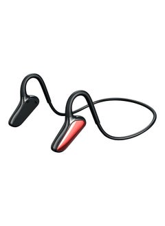 Buy Bluetooth Bone Conduction Headset with Mic Red in UAE