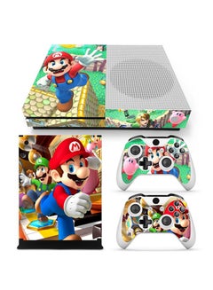 Buy Console and Controller Decal Sticker Set For Xbox One S Super Mario in UAE