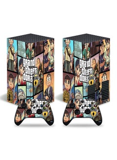 Buy Console and Controller Decal Sticker Set For Xbox Series X Grand Theft Auto in UAE