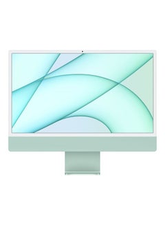 Buy iMac With 24-Inch 4.5K Retina Display, M1 chip With 8‑Core CPU And 7‑Core GPU Processor/8GB RAM/256GB SSD/Intel UHD Graphics English/Arabic Green in Saudi Arabia