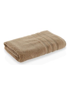 Buy Ritzy Cotton Bath Sheet Beige 70 x 140cm in UAE