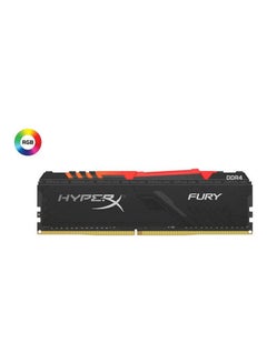 Buy HyperX FURY RGB 16GB DDR4 3200MHz CL16 1.35V Desktop Memory Black in UAE