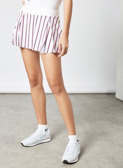 Buy Club Short Tennis Skirt White in UAE