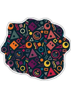 Buy Decorative Printed Wall Sticker Multicolour in Saudi Arabia