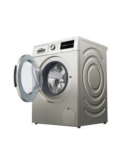 Buy Frontload Washing Machine, 8kg,Silver, WAJ2018SGC 8 kg WAJ2018SGC Silver in UAE