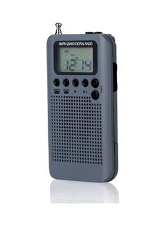 اشتري جهاز راديو رقمي AM/FM محمول LU-H86-46 رمادي في السعودية