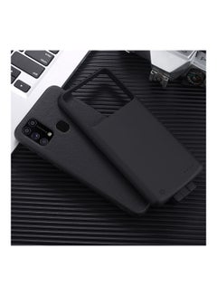 Buy Portable Rechargeable External Battery Charger Case for Samsung Galaxy M31 Black in UAE