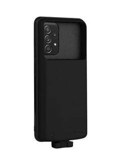 Buy Portable Rechargeable External Battery Charger Case for Samsung Galaxy A52 Black in UAE