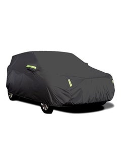 Buy Car Cover Full Sedan Covers with Reflective Strip Sunscreen Protection in UAE