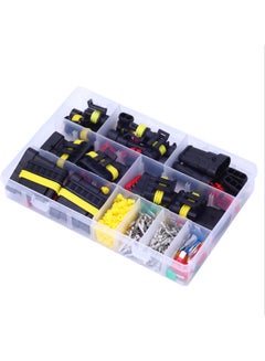 Buy 240-Piece Waterproof 1-6 Pin Electrical Wire Connector Set in Saudi Arabia