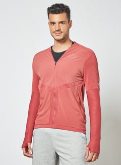 Buy Dri-FIT Run Division Zipper Jacket Coral in Saudi Arabia