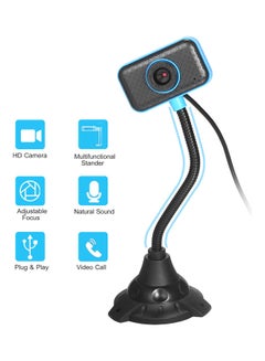 Buy Mini Plug And Play Video Calling Computer Camera Black in Saudi Arabia