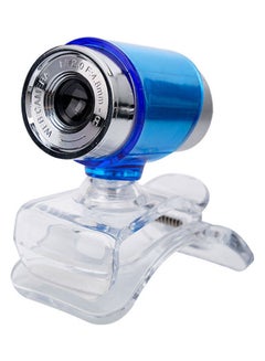 Buy USB Webcam With Microphone Blue in Saudi Arabia