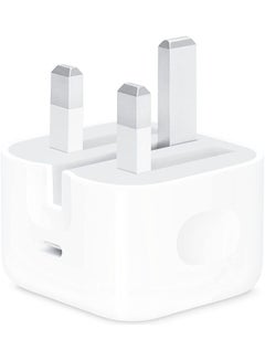 Buy 20W USB-C Power Adapter For Iphone white in Saudi Arabia