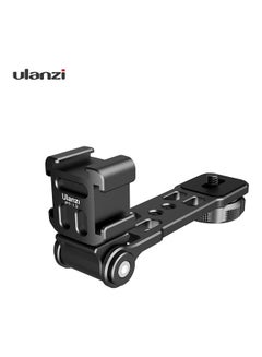 Buy Multi-Functional Tripod Cold Shoe Bracket Black in Saudi Arabia