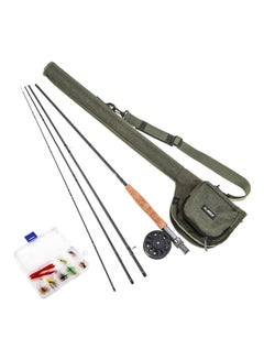 Buy Fishing Rod And Reel Combo With Carry Bag 81x20cm in UAE
