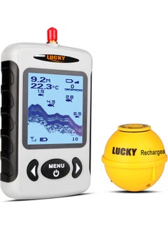 Buy Professional Sounder Wireless Sonar Fish Finder 20.50x7.70x16.50cm in Saudi Arabia